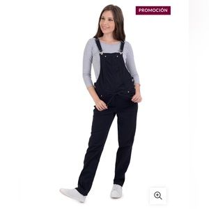 Mama Mia Maternity Modern Denim Overalls Size Mex 38 / US 14 - New with Tag